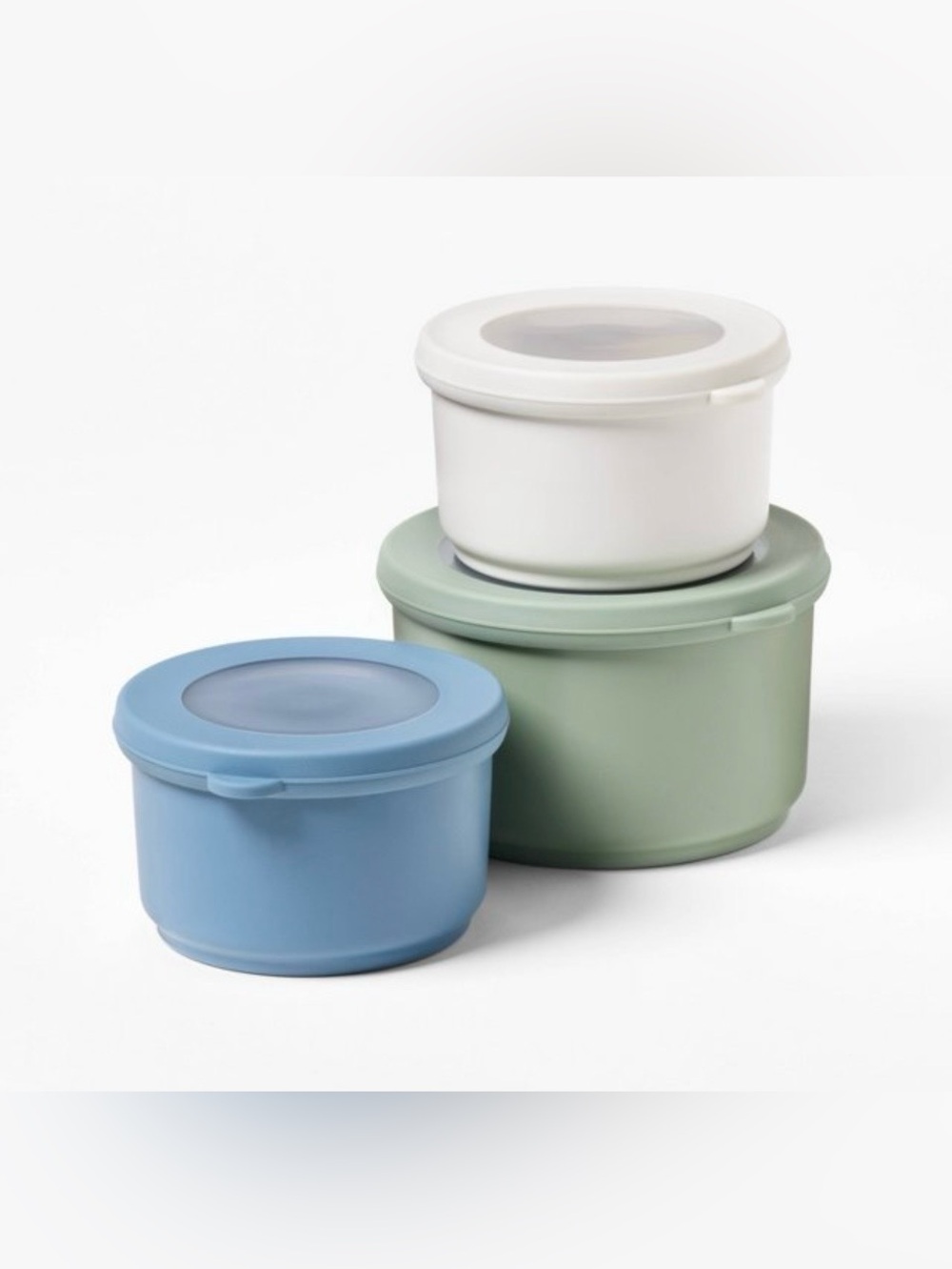 Figmint Food Storage Container.  2 sets-6 bowls - Picture 2 of 7